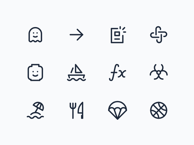 Over 5250 free icons