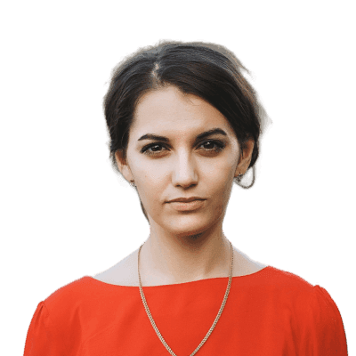 woman standing in front of body water