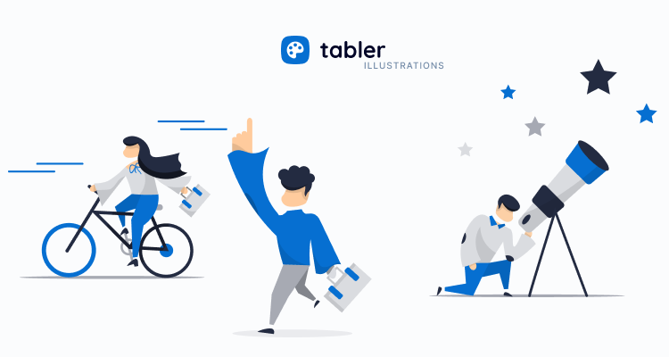Tabler Illustrations is now available!