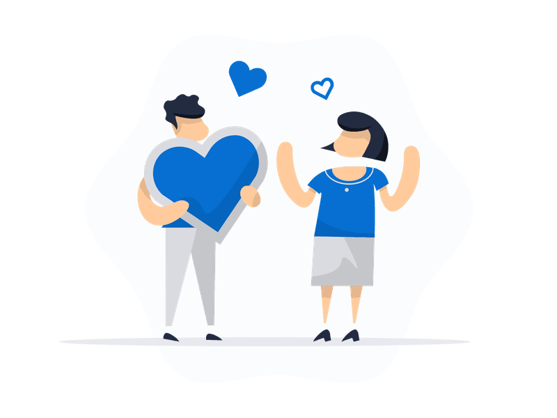 Illustration showing a stylized heart symbol, often with decorative elements or romantic styling. The scene depicts Valentine's Day symbolism, representing love, affection, romance, and emotional connection.