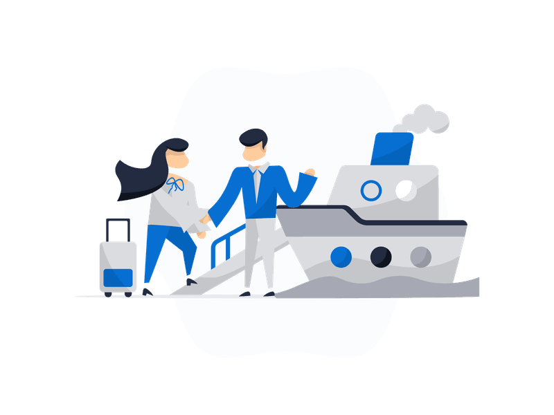 Illustration showing a welcoming gesture or scene, often with people greeting each other. The scene depicts hospitality and onboarding, symbolizing new beginnings, team integration, welcome messages, and inclusive environments.