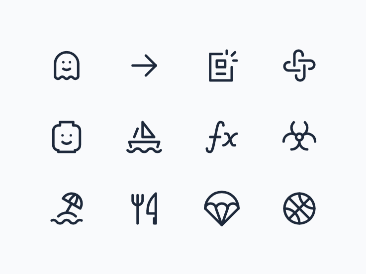 Over 5550 free icons