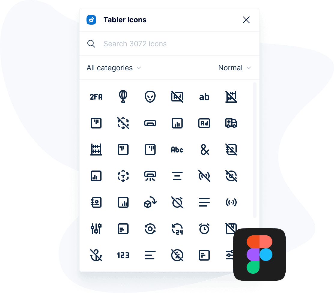 Tabler Icons Figma plugin