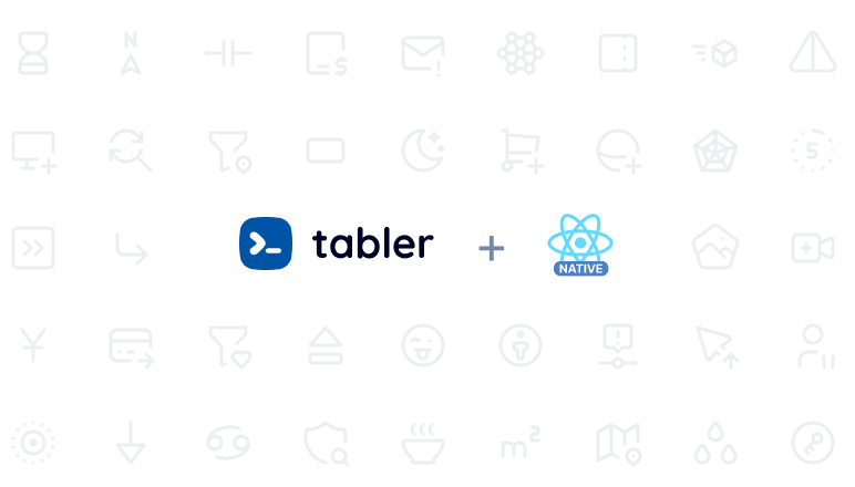 A Tabler icons package for React Native