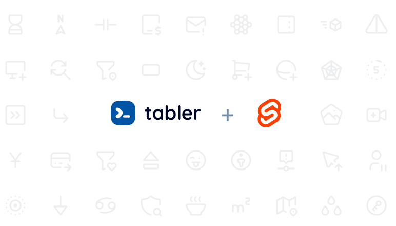 A Tabler icons package for Svelte