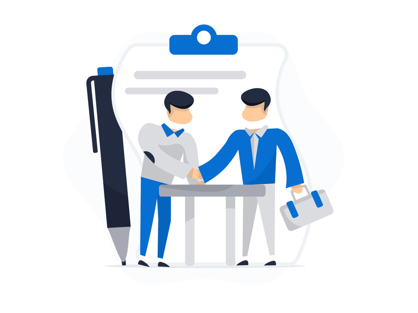 contract Illustration