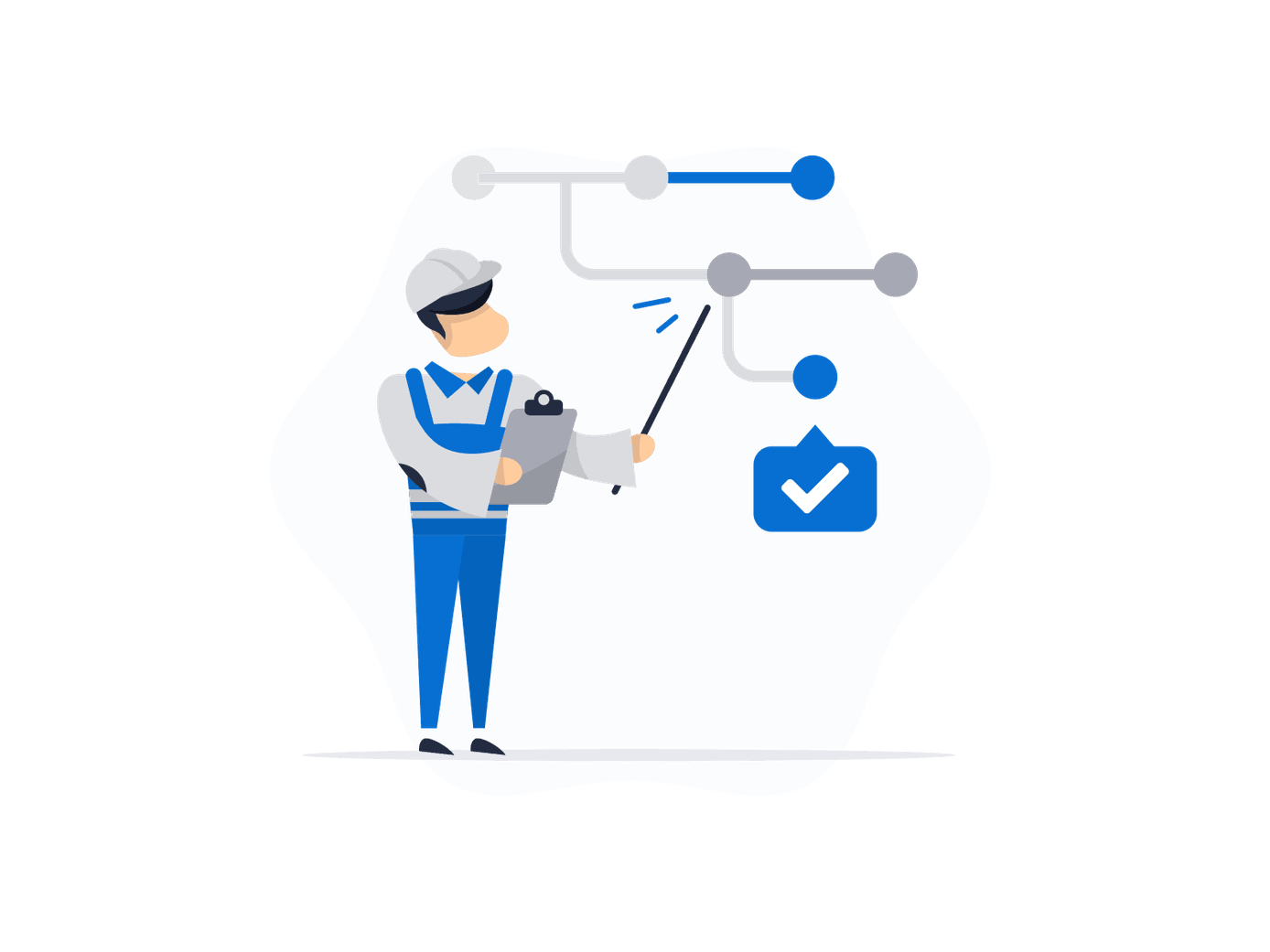 version-control Illustration