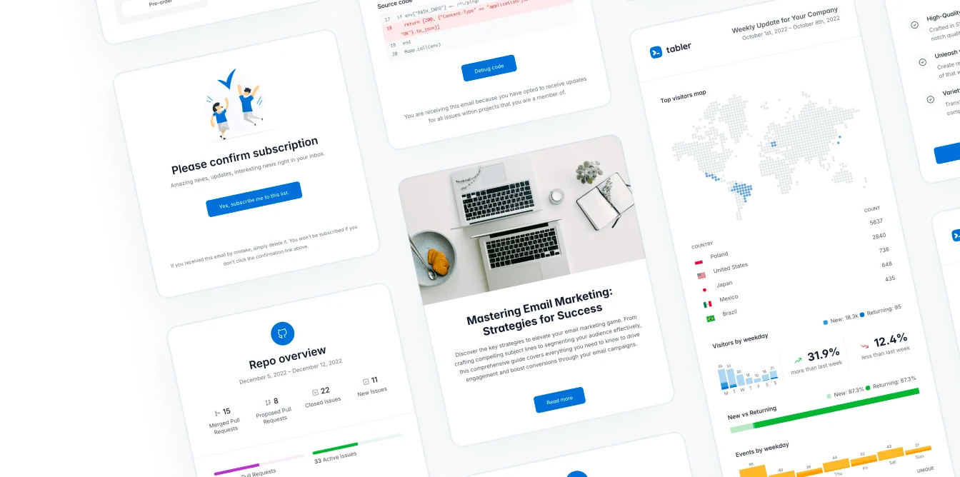 emails banner image