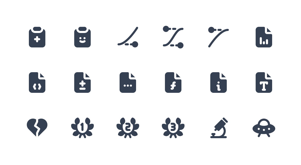 Version 3.33 of Tabler Icons with 18 new icons