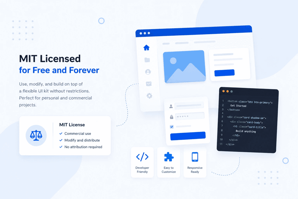 Choosing an MIT Licensed Dashboard Template