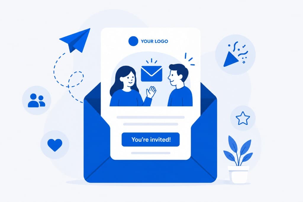 User invitation email - best practices