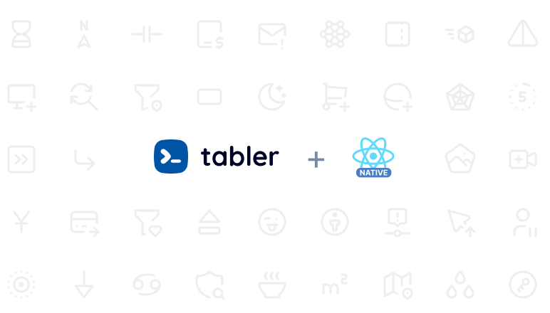 A Tabler icons package for React Native