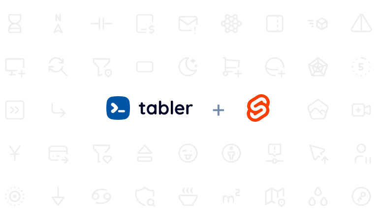 A Tabler icons package for Svelte