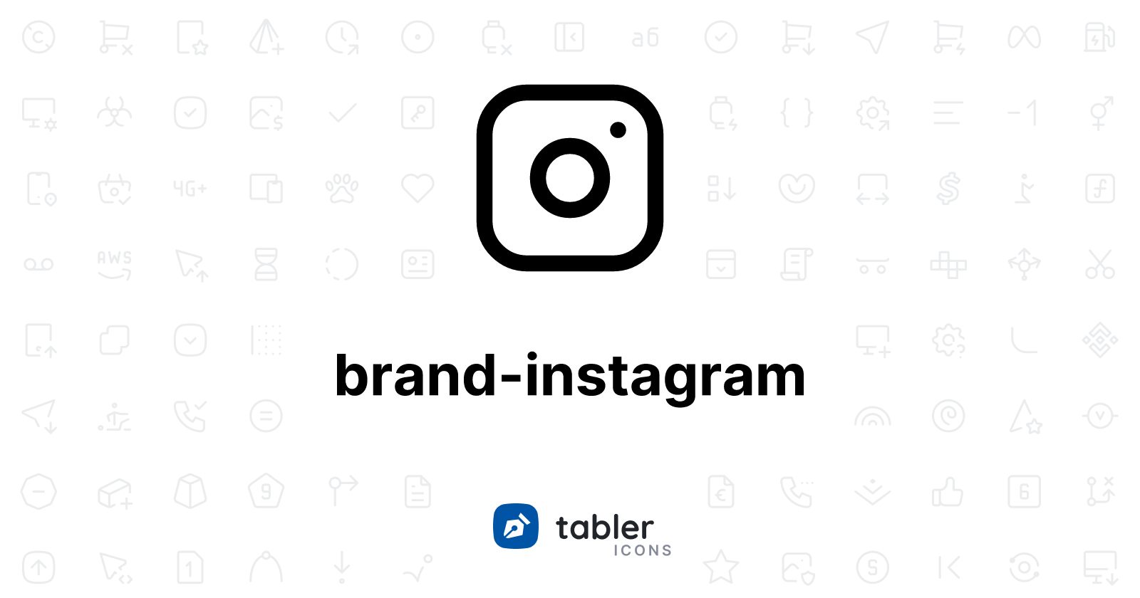 Instagram 2025 brand icons