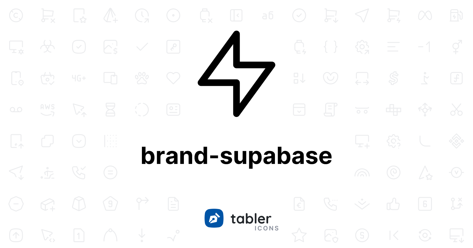 Brand-supabase Icon