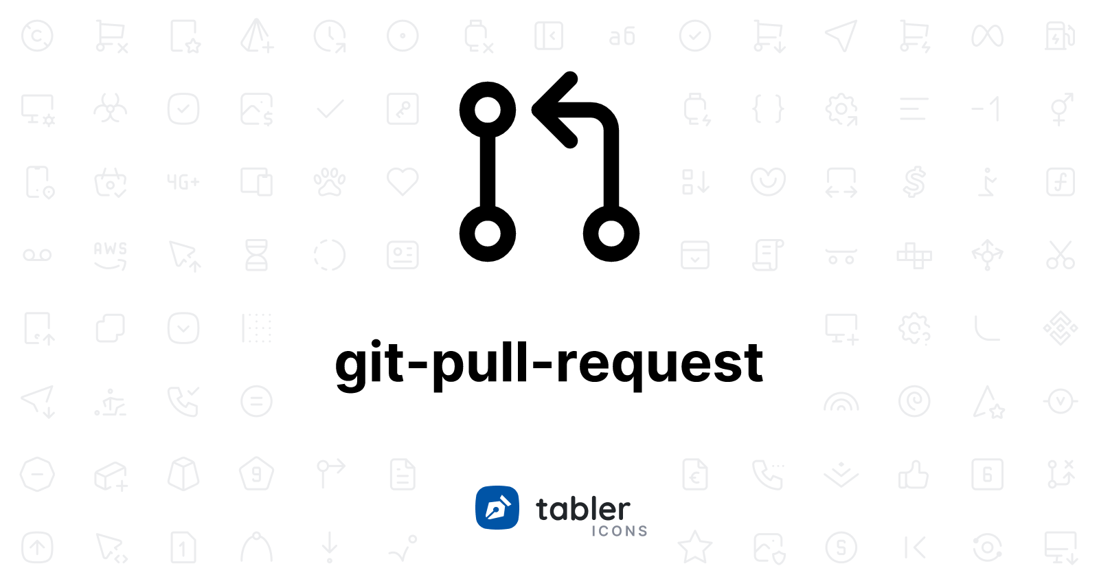 Git-pull-request Icon